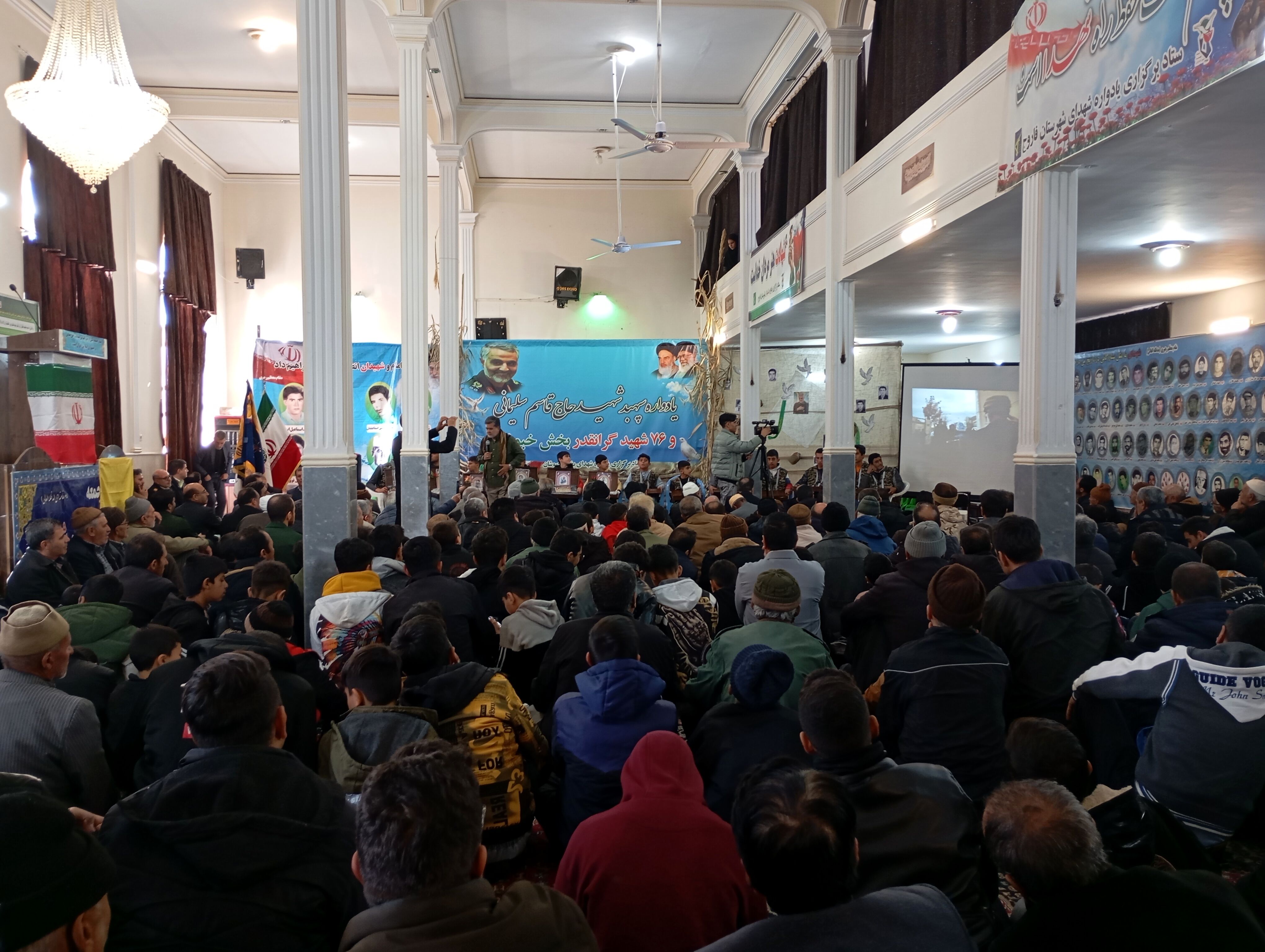 گرامیداشت پنجمین سالگرد شهادت سردار دلها در فاروج