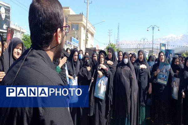 برگزاری مراسم عزاداری شهدای راه خدمت در یاسوج