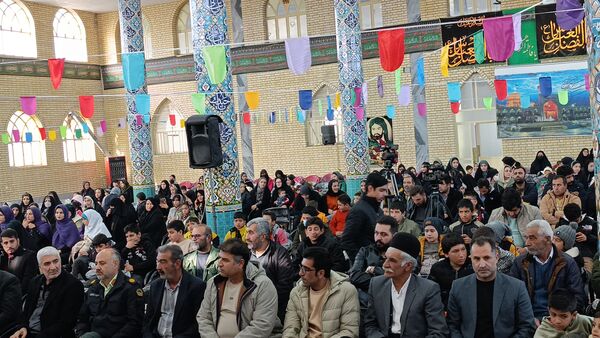 مراسم بزرگداشت ولادت حضرت امام علی (ع) و گرامیداشت روز پدر در حسینیه قمر بنی‌هاشم سفید‌دشت