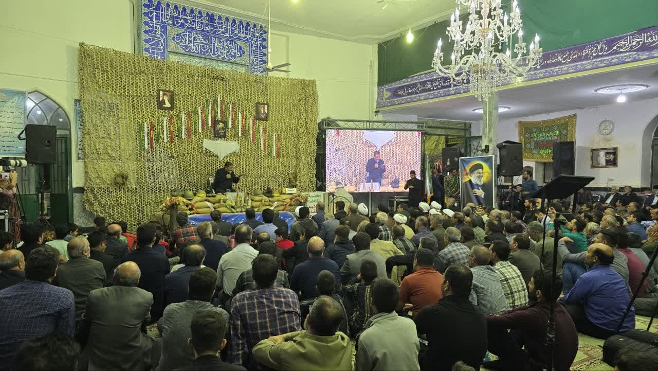 اجلاسیه ۱۵۵ شهید بخش برزک کاشان در روستای مرق