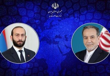 گفت‌وگوی تلفنی وزرای امور خارجه ایران و ارمنستان