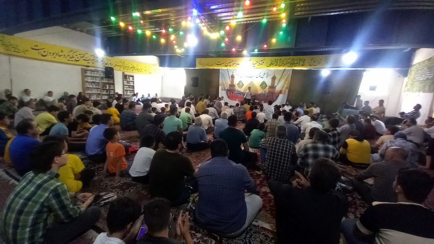 جشن ولایت در مسجد پنج تن ال عبا مشهد