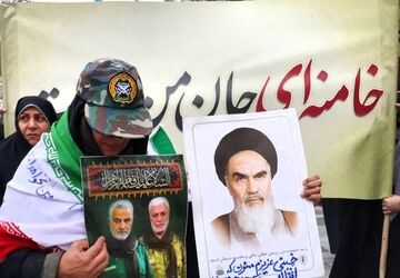 تجدید بیعت با آرمان‌های انقلاب اسلامی در همدان