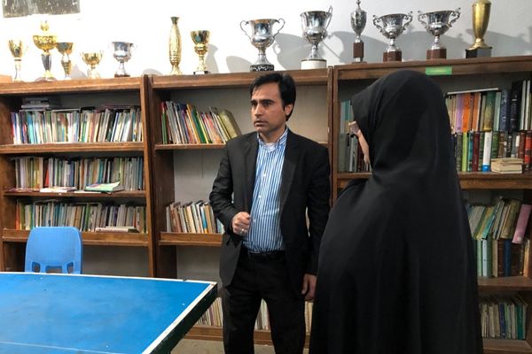 بازدید سرگروه کیفیت بخشی فعالیت‌های پرورشی از مدارس ناحیه دو شهرری 