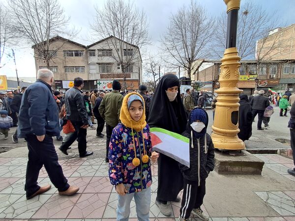 حماسه دهه نودی‌ها در راهپیمایی ۲۲ بهمن قائمشهر