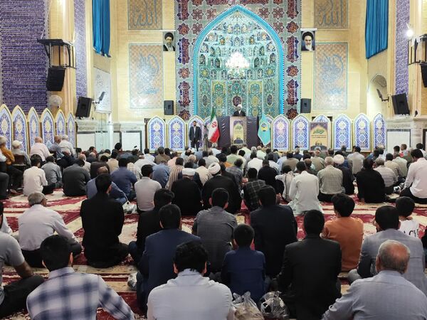 نماز جمعه شهرستان دارالصابرین بم 