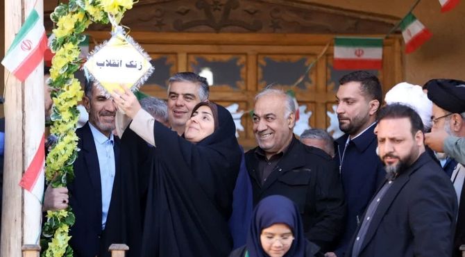 آیین نواخته شدن زنگ انقلاب در خمین