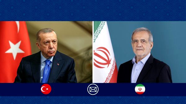 پیام تبریک پزشکیان به رئیس جمهور ترکیه