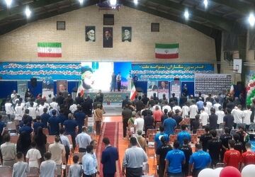 افتتاح مسابقات ورزشی دانش‌آموزان پسر قطب 2 کشور به میزبانی استان البرز