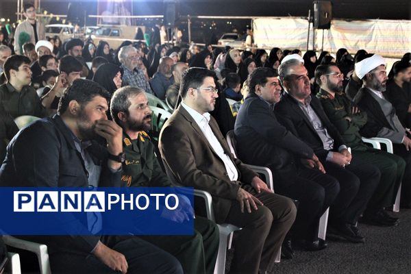 مراسم «شب‌های پرستاره اقتدار» در کوه خضر نبی قم