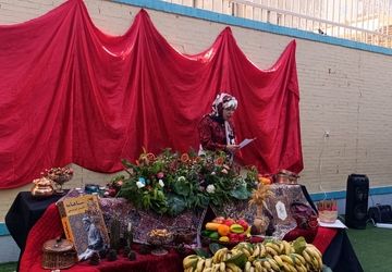 جشن یلدا با طعم سنت های قدیمی در دبستان دخترانه مریم بندرعباس 