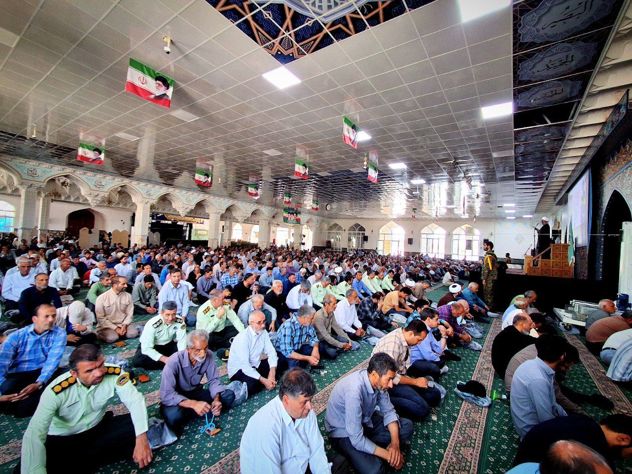 نماز عبادی سیاسی جمعه در شهرستان کاشمر
