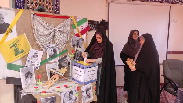 برگزاری پویش بر مدار مقاومت در گلوگاه 