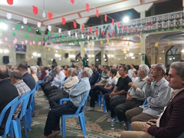 محفل با شکوه انس با قرآن کریم امت احمد اسوه مقاومت مسجد جامع قائمشهر