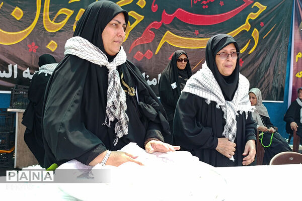 آموزش و پرورش خراسان شمالی در کنار زائران؛ از مشاوره تا خدمات سلامت در موکب باباامان
