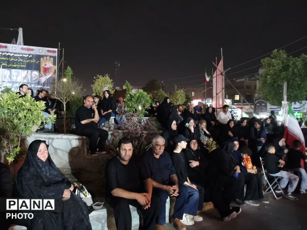 صد و شانزدهمین تجمع اقتدار فردیس در شب عاشورای حسینی