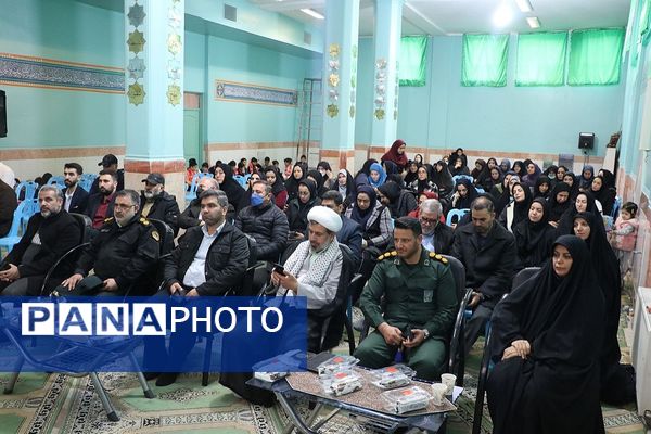 حضور مدیر سازمان دانش‌آموزی شهرستان‌های استان تهران در مراسم گرامیداشت سردار دل‌ها در ناحیه 2 شهرری 