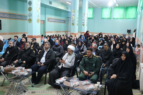 حضور مدیر سازمان دانش‌آموزی شهرستان‌های استان تهران در مراسم گرامیداشت سردار دل‌ها در ناحیه 2 شهرری 