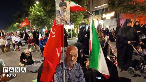 شکوه دلدادگی؛ موج جمعیت در اجتماع ۱۷۲ نیشابور