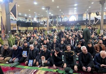 تشییع باشکوه شهید محمد رجبی در ماه مبارک رمضان با حضور گسترده مردم تویسرکان در روز جمعه