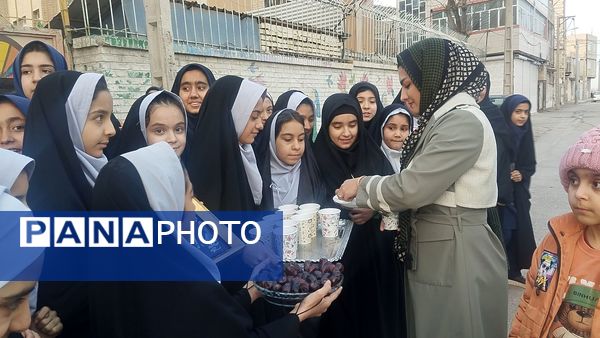 سالگرد شهادت سردار دل‌ها در مدرسه مهندس رحمان فرد ناحیه ۱ مشهد مقدس