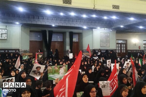 مراسم گرامیداشت رهبر شهید انقلاب اسلامی در حرم مطهر حضرت عبدالعظیم حسنی (ع) شهرری