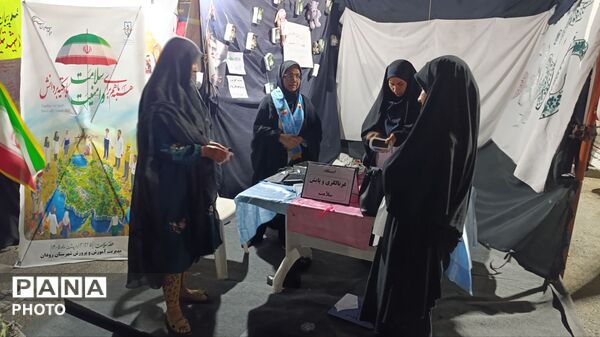 حضور فعال سفیران و مراقبین سلامت رودان در برنامه‌های هفته سلامت