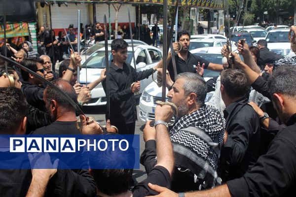 اجرای مراسم شاه‌حسین گویان در شهرستان فردیس