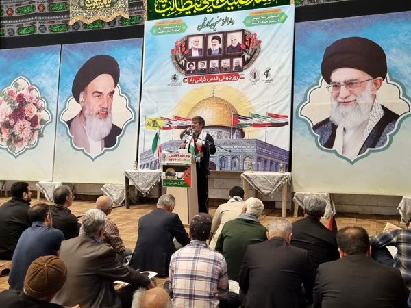 حضور پرشور مردم دارالمؤمنین کاشان در راهپیمایی روز قدس