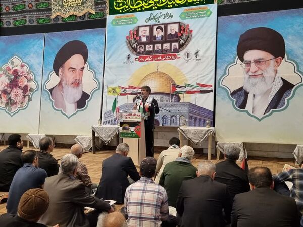 حضور پرشور مردم دارالمؤمنین کاشان در راهپیمایی روز قدس