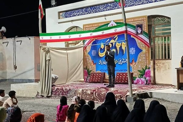 راهپیمایی ۲۲ بهمن در شهر شمیل بندرعباس