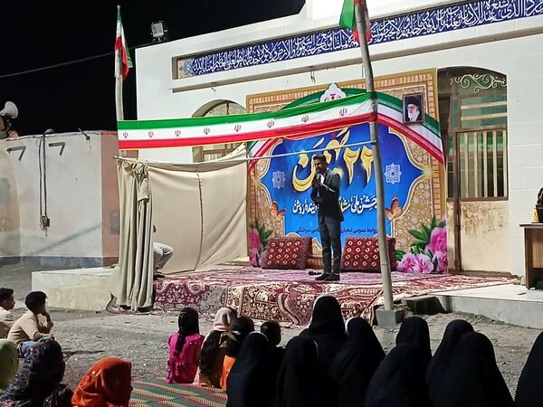 راهپیمایی ۲۲ بهمن در شهر شمیل بندرعباس