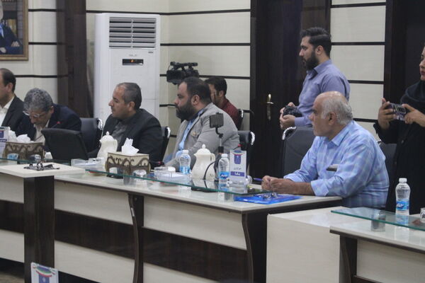 نشست خبری مدیرکل آموزش و پرورش استان بوشهر 