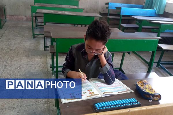 استمرار تلاش‌های دانش‌آموزان دبستان پسرانه عمار در ایام تابستان