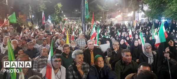 شصت و نهمین قاب حماسه مردمی در سنگر خیابان 