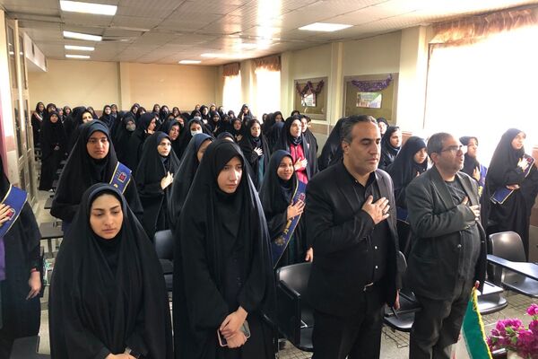 افتتاحیه طرح یاریگران زندگی در آموزشگاه شاهد نجمه ناحیه دو شهرری 