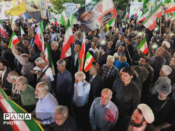 هفتاد و پنجمین اجتماع مردمی دفاع از وطن رجایی شهر کرج