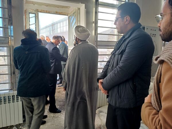 بازدید استاندار از مکان جانمایی شده برای احداث سد ۱۲ میلیون مکعبی دربند 