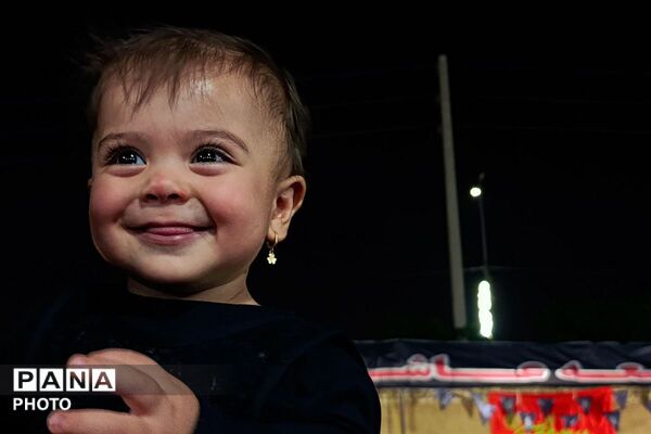طوفان نوجوانان حسینی در خیابان‌های شهرستان ملارد