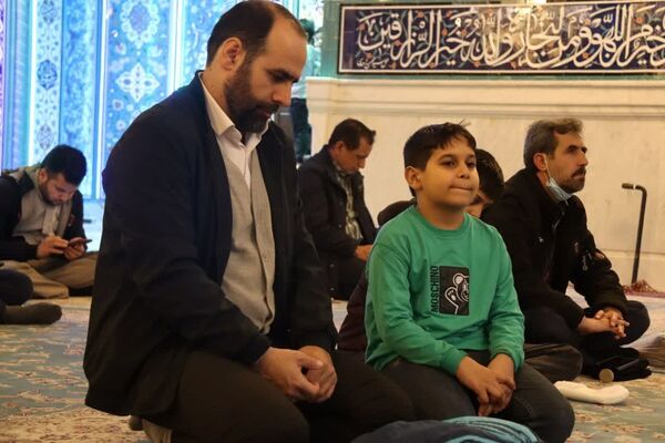 جشن میلاد امام حسین (ع) در امامزاده سید عباس بن موسی در بجنورد