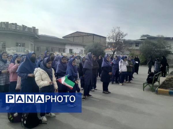 مراسم نیمه شعبان در دبیرستان دخترانه پروین اعتصامی 