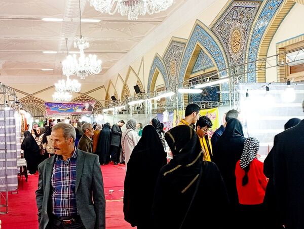 برپایی نمایشگاه بهاره در کاشمر