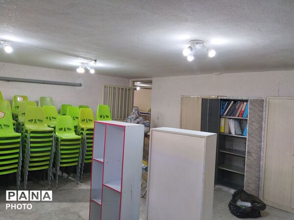  آماده‌سازی  دبیرستان شاهد معراج  در طرح پروژه مهر