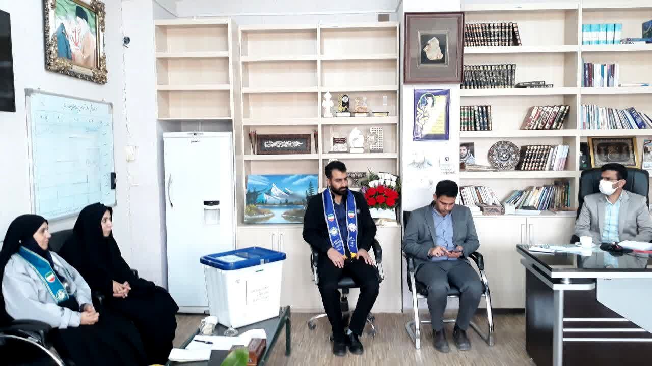 برگزاری انتخابات مجلس دانش‌آموزی در زارچ