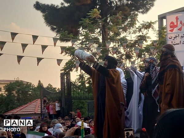 حماسه آفرینی فرهنگیان و نوجوانان ملاردی در  جشن غدیر