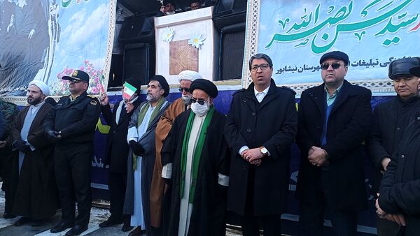 راهپیمایی ۲۲ بهمن در نیشابور 