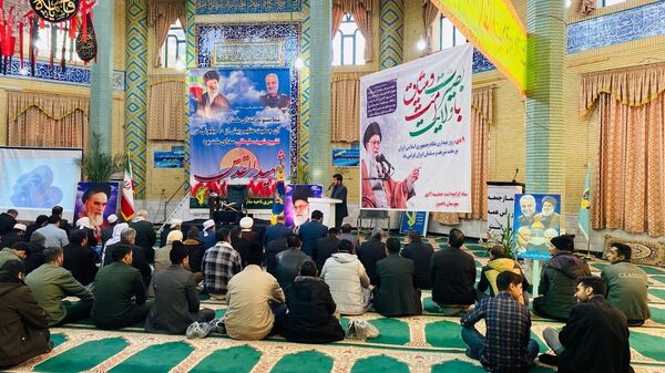هم صدایی مسئولان و مردم باخرز در سایه  حماسه تاریخی 9 دی