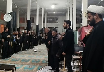 دومین شب از لیالی قدر در مسجد جامع شهر بهمن