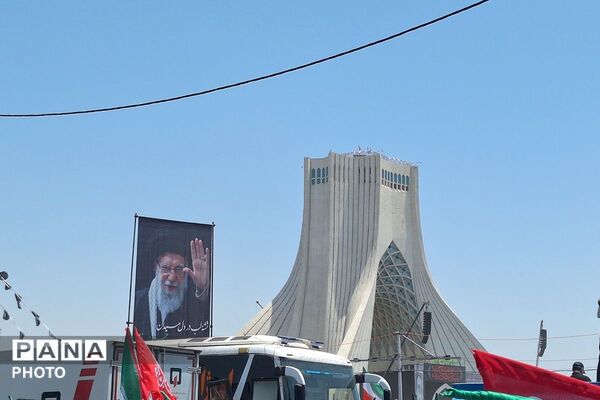 میثاق سرخ؛ تهران در قاب وداع با رهبر شهید