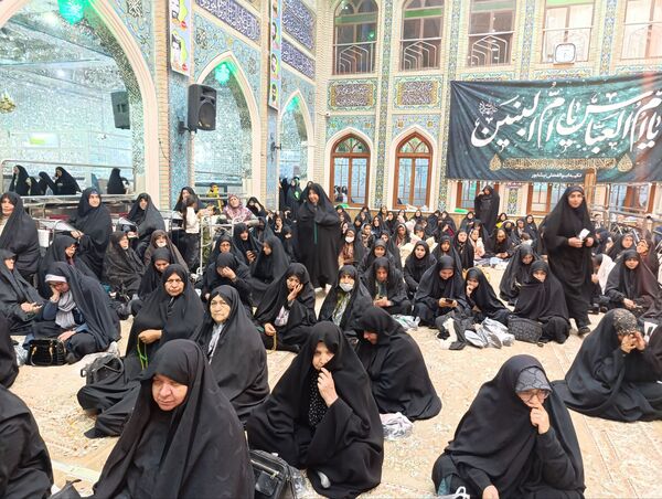 عزاداری حضرت ام البنین (س) در تکیه ابوالفضلی 